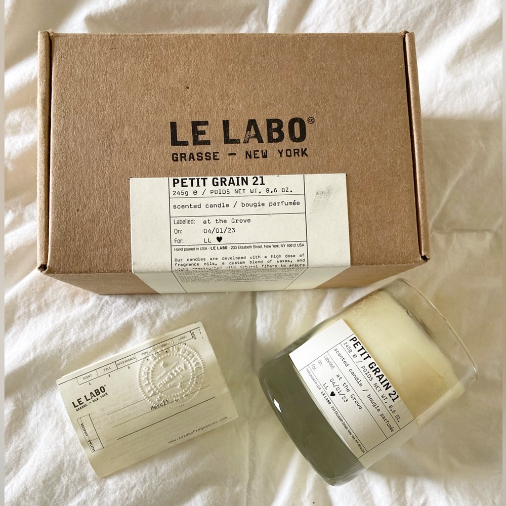 Le Labo Petit Grain 21 Candle
